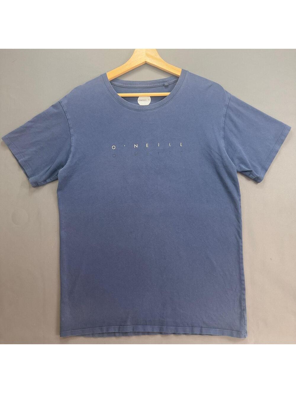 ONEILL Short Sleeve T-Shirt Graphic Print Dark Blue Size Medium‎ M